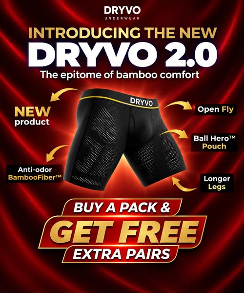 The DryFit Boxer — BambooFlex™