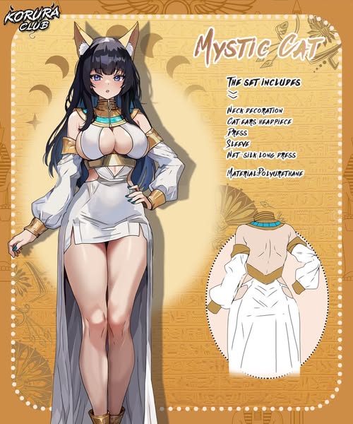 Pre-Order Mystic Cat Cosplay KO165