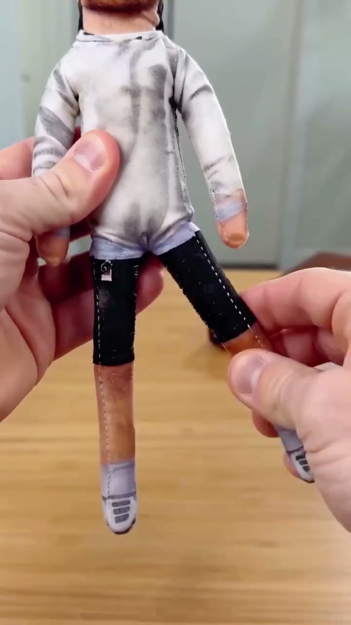 Custom Poseable Mini-Me Doll