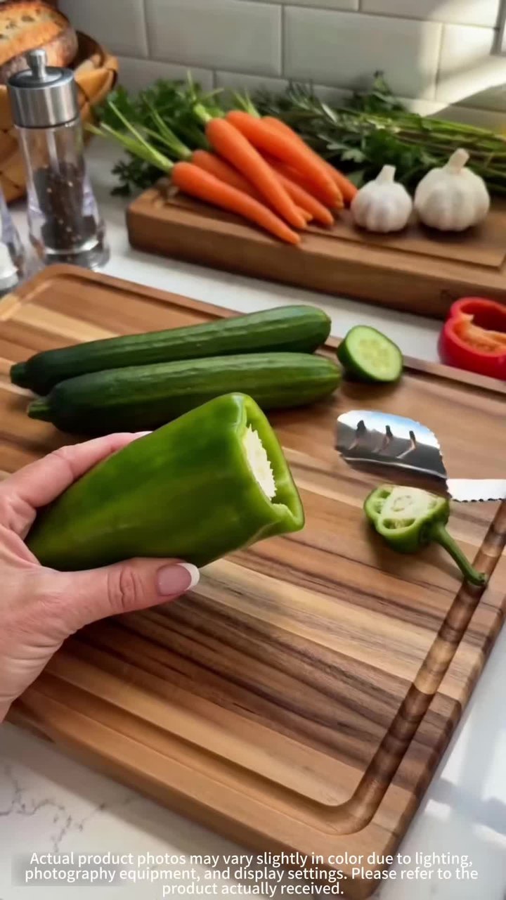 Stainless Steel Chili Corer Peppers Seed Remover