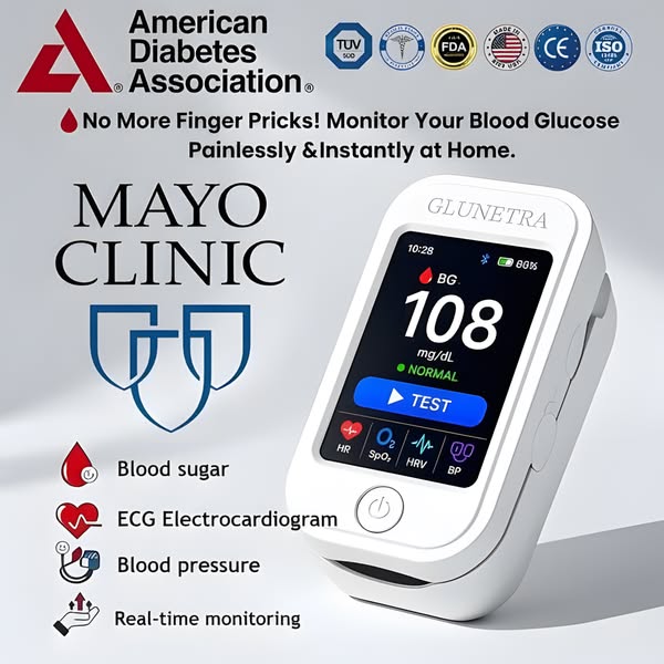 No Needles. No Blood. No Dread. Just One Touch and Your Numbers Are There.