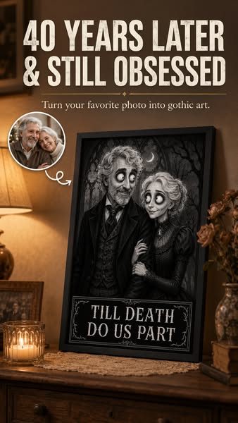 40% OFF Today! Your Love Story, But Spookier