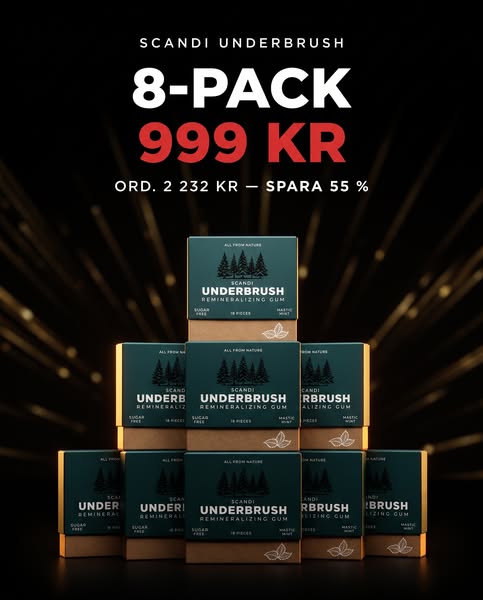 Ett tuggummi som förändrar dina tänder.