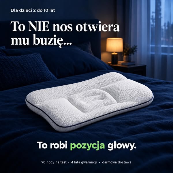 To nie nos. To pozycja głowy.