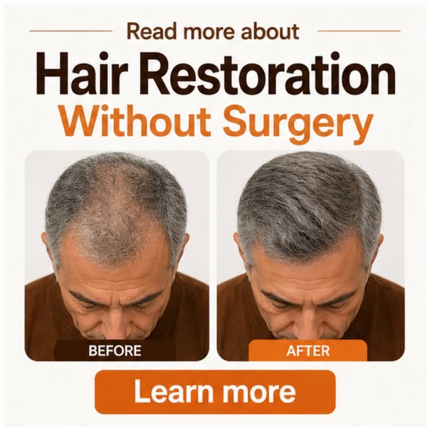 Read more about Hair Restoration Without Surgery. Learn more!