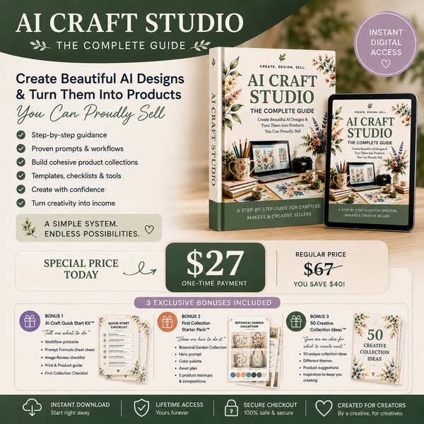 Your Next Creative Collection Could Start Today — For $27.