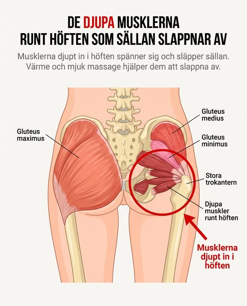 Värk efter att ha suttit