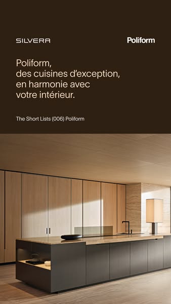 Poliform, l'art de vivre la cuisine