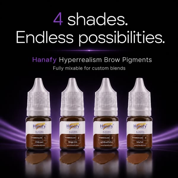4 Pigments. Infinite Brow Possibilities.