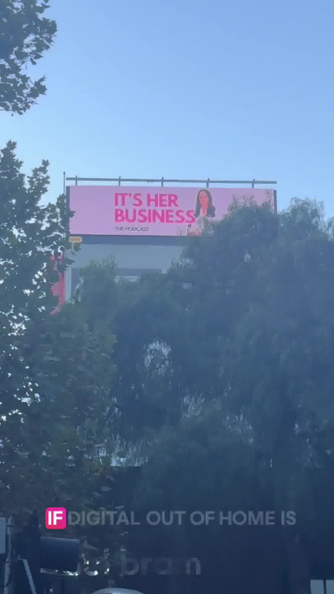 Less talk, more billboard.