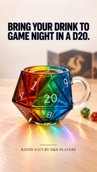 The Ultimate D20 Mug