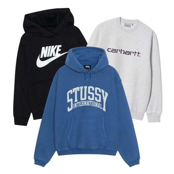 Mix 10kg Sweatshirt/Hoodie Branded