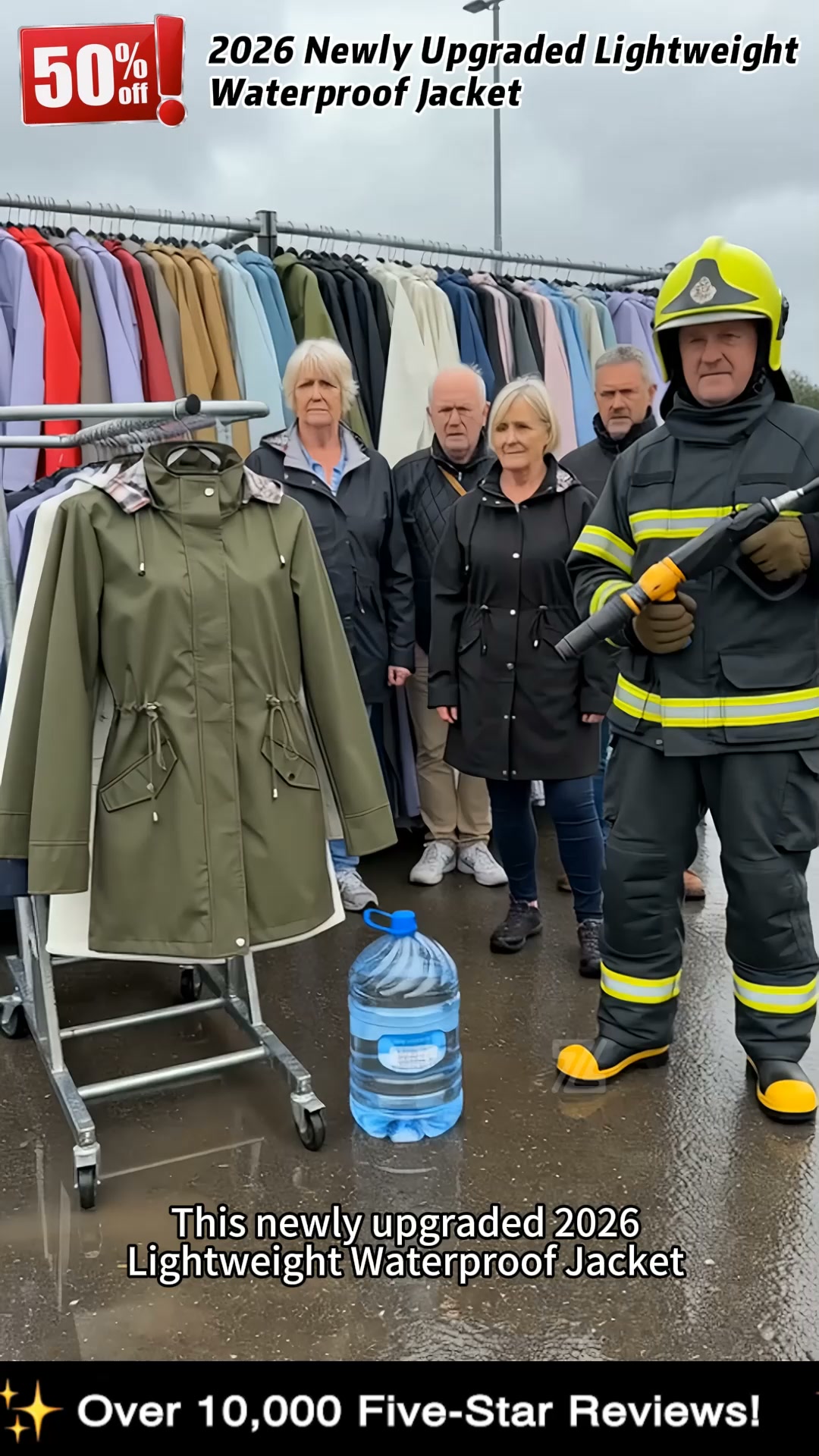 LAST DAY SALE 50% OFFWomen's Chic. Lightweight. Waterproof Jacket -Unleash Style and Durability in Any Storm!