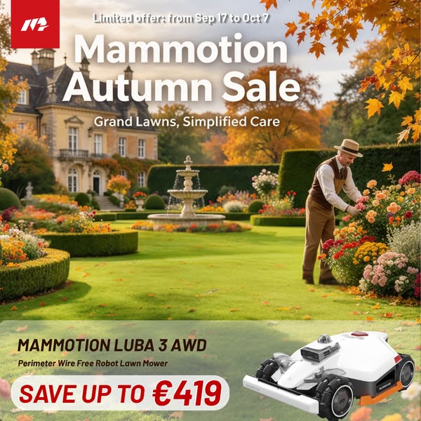 Mammotion Autumn Sale