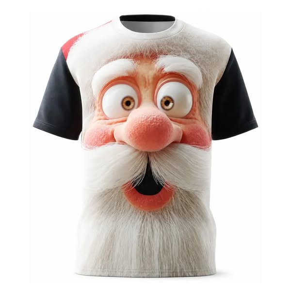 Shocked Santa. Zero Chill.
