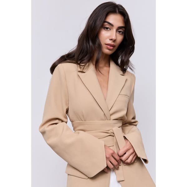 Belted Blazer