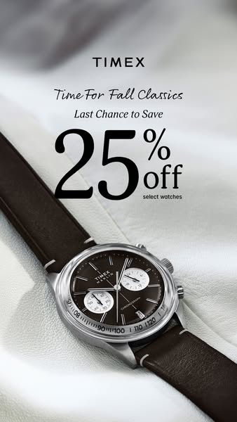 25% Off For Fall