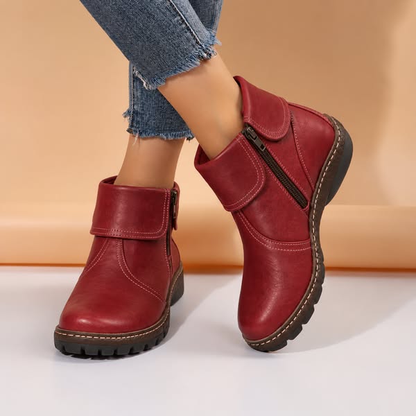 Áine Zip Ankle Boots