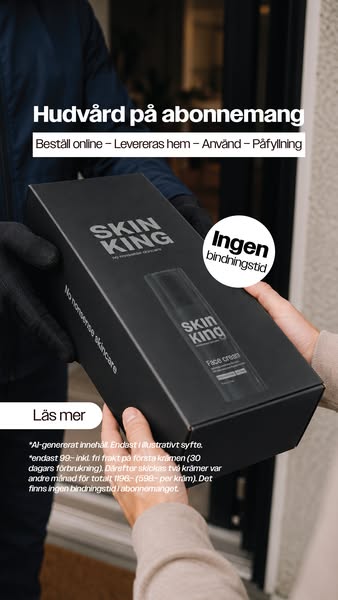 Torr hud? SkinKing håller huden återfuktad