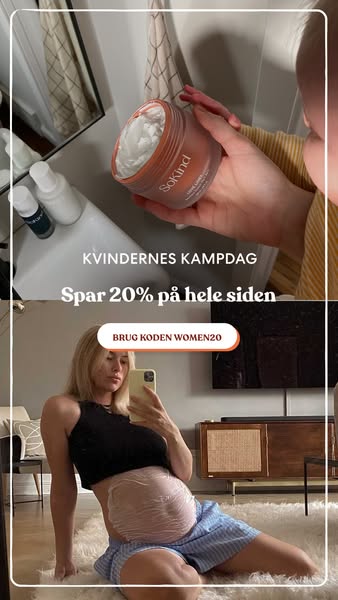 Kvindernes kampdag - Spar 20% på hele siden