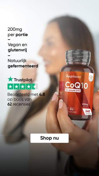 Voel je fit en energiek met Pure CoQ10 capsules