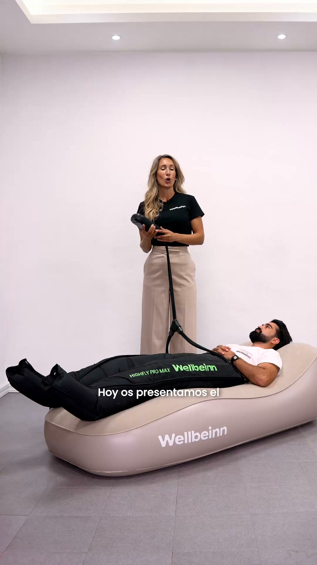 Presoterapia profesional, en tu sofá