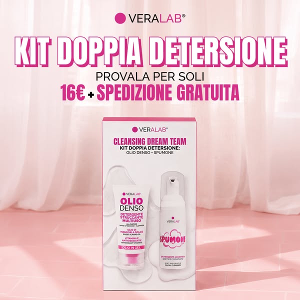 Scopri la Doppia Detersione di Veralab