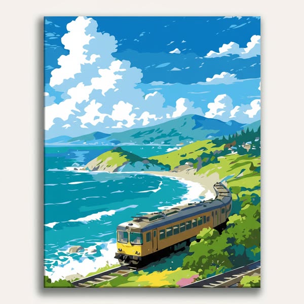 Coastal Train Journey