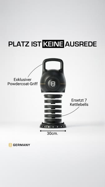7-in-1: Effektives Ganzkörpertraining mit nur einer Kettlebell