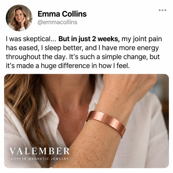 The only copper cuff that ticks all the boxes