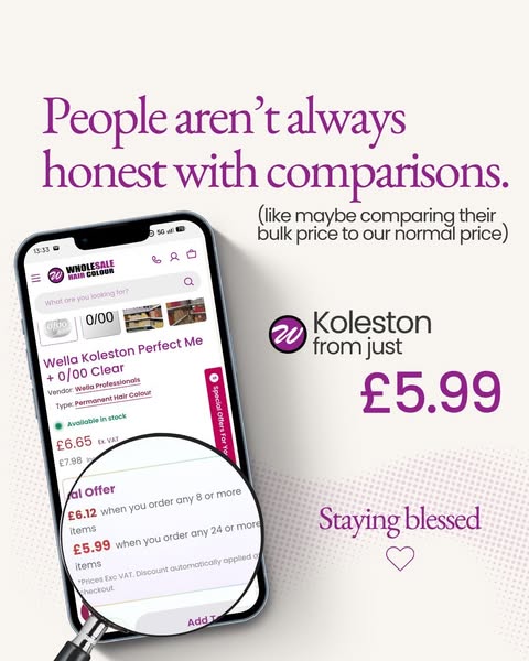 Buy Wella Koleston Perfect Me + 60ml | Only £5.79 + VAT