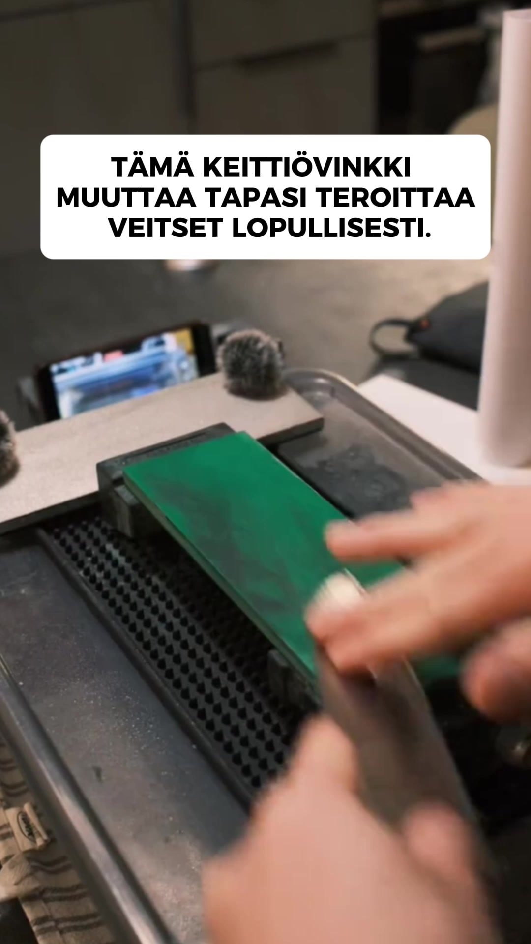 Tylsät veitset? Eivät enää.
