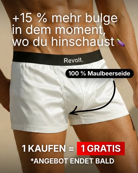 Die fortschrittlichsten Seidenboxershorts aller Zeiten