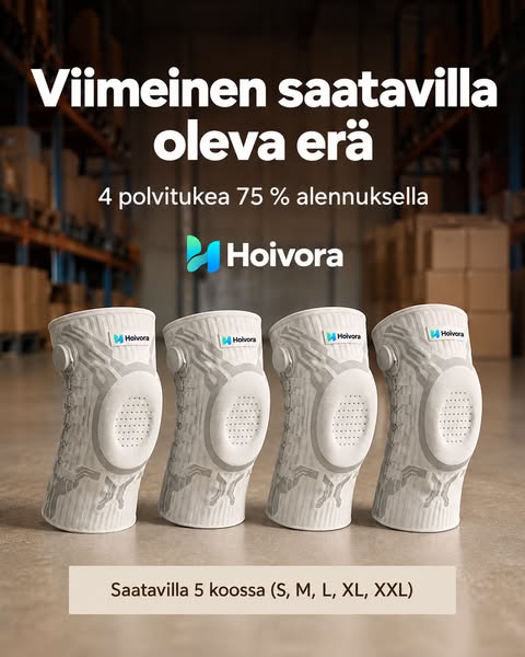 Polvikipuja tai nivelrikkoa?