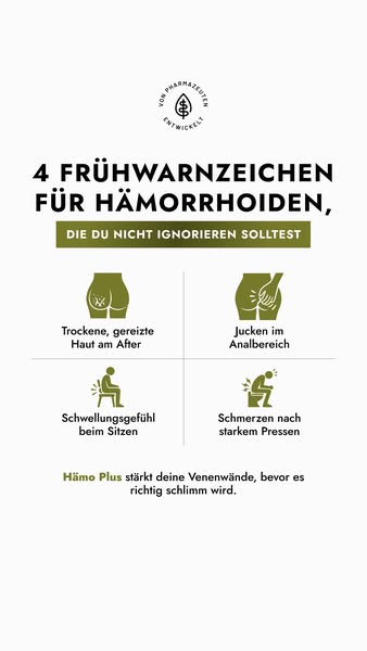 Hämorrhoiden natürlich von innen unterstützen