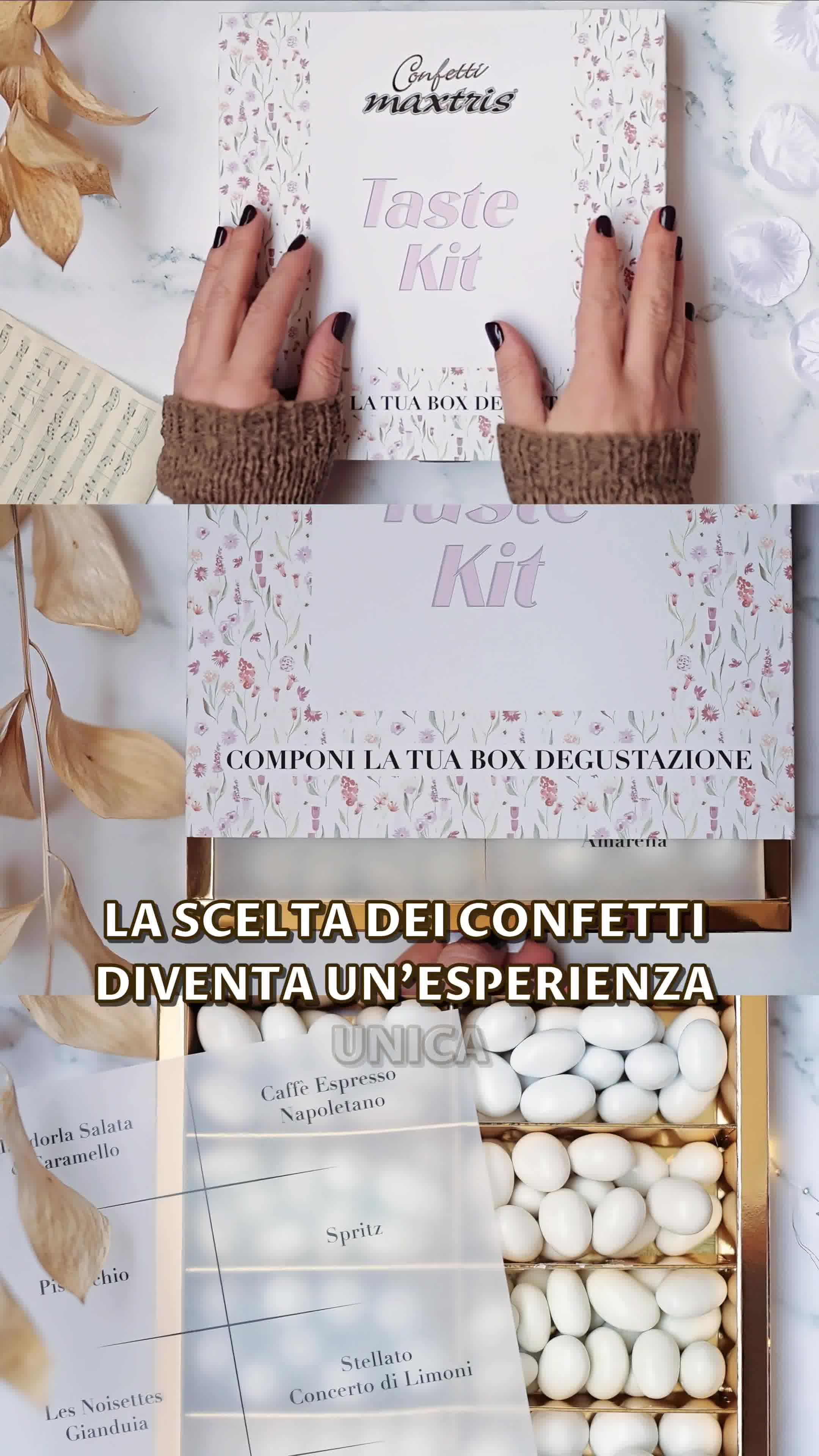 Assaggiali prima di ordinare i confetti per il tuo evento
