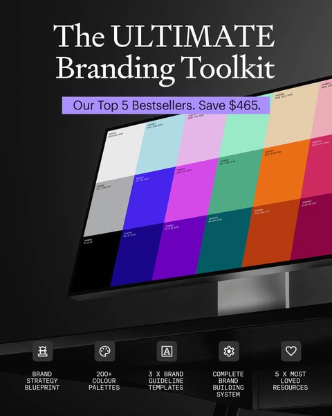 THE MEGA BRANDING BUNDLE — 50% OFF