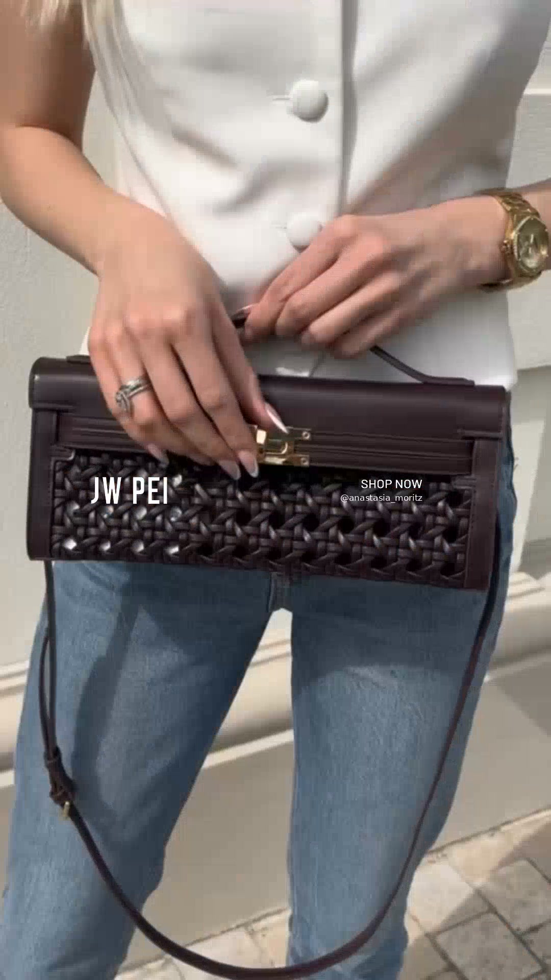 Bria Structured Top Handle Bag