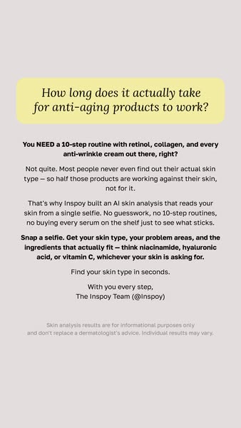 Discover Your Skin’s Estimated Age