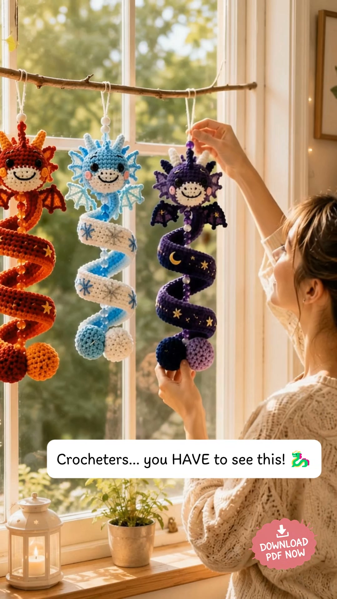 Crochet Your Own Magical Dragons