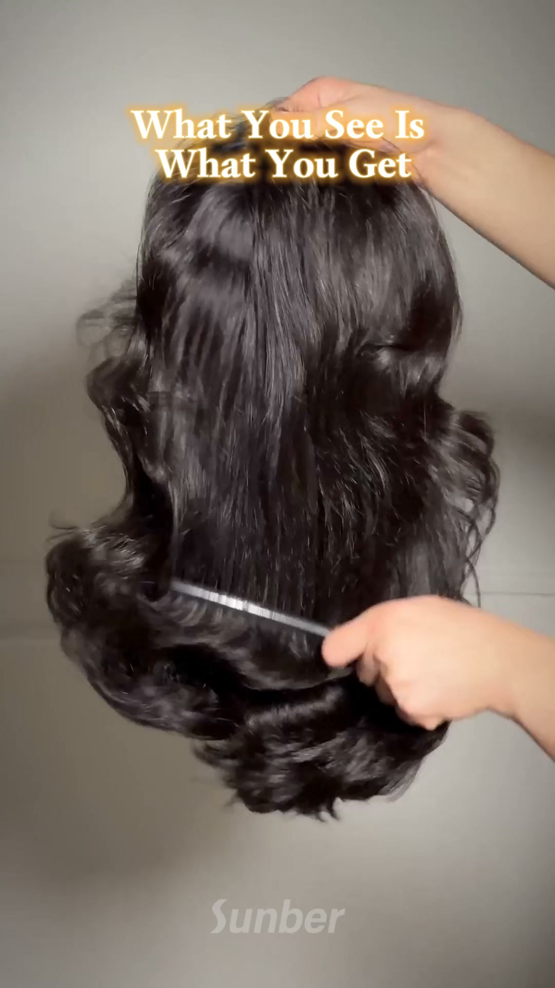 This wig is giving VOLUME FOR DAYS!