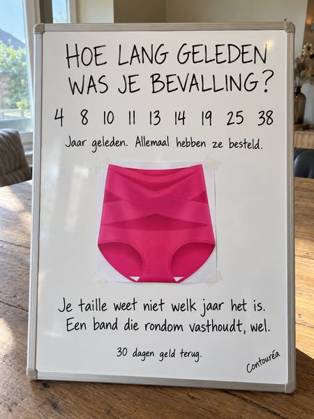 Nu je bestelling verdubbeld