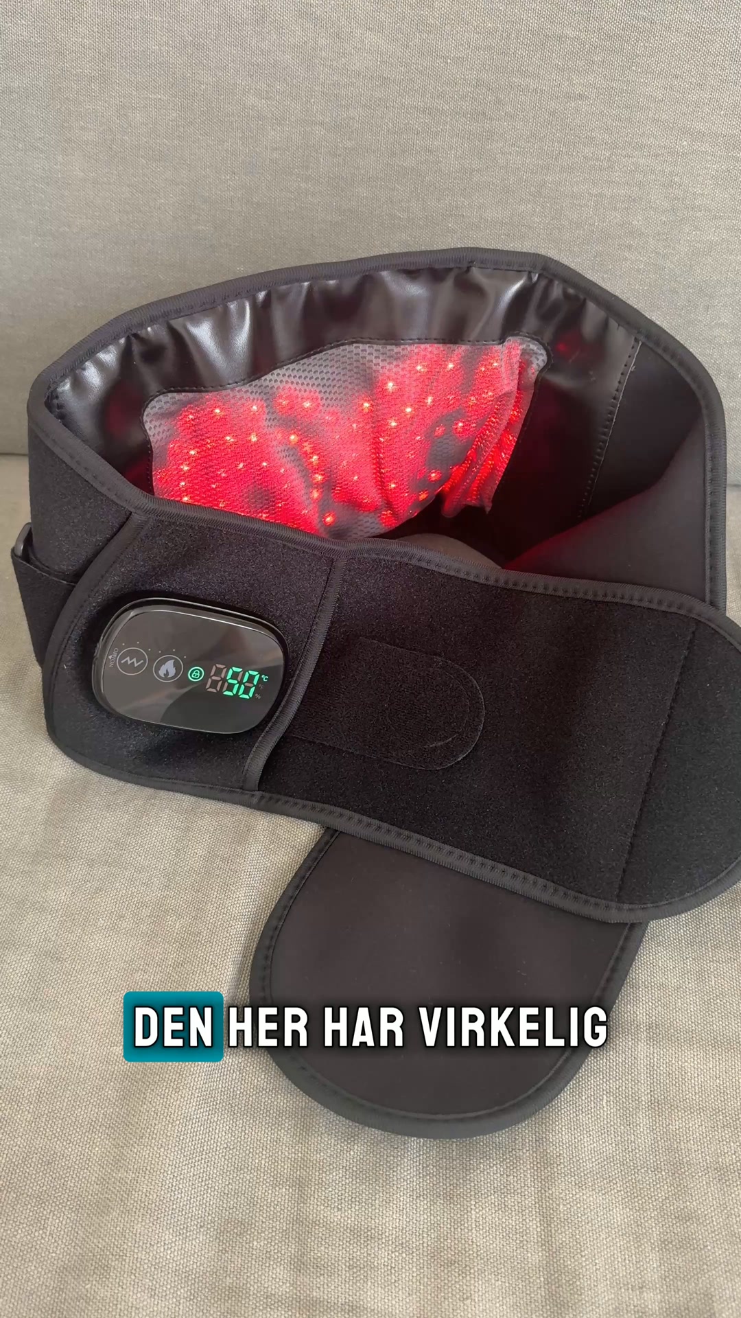 Førstehjælp til en øm lænd: Infrarød varme, der går i dybden