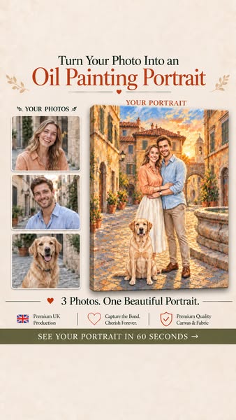 Turn Your Photos Into a Oil paint Style Portrait