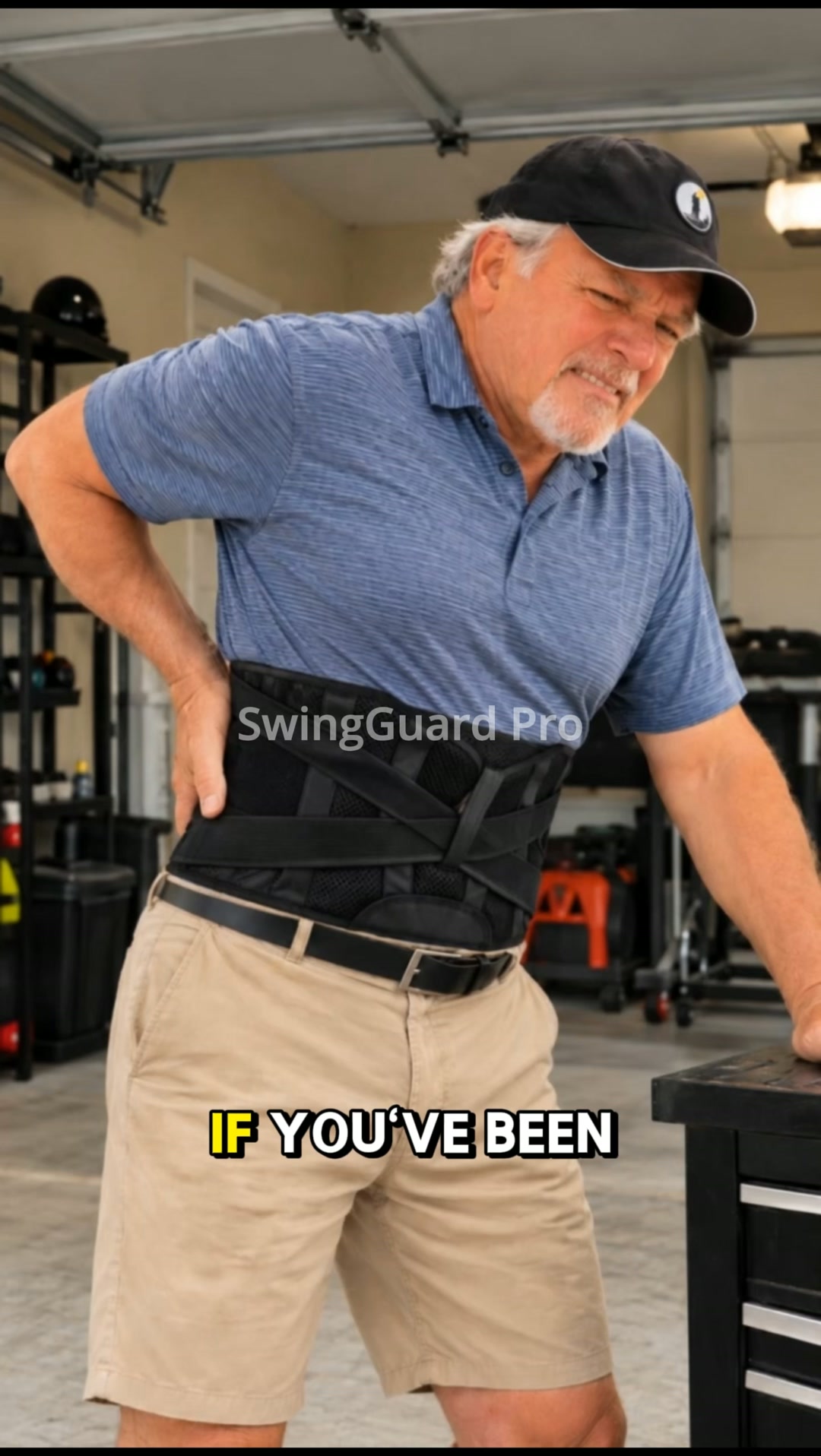SwingGuard Pro. Pain-free golf. For 18 holes.