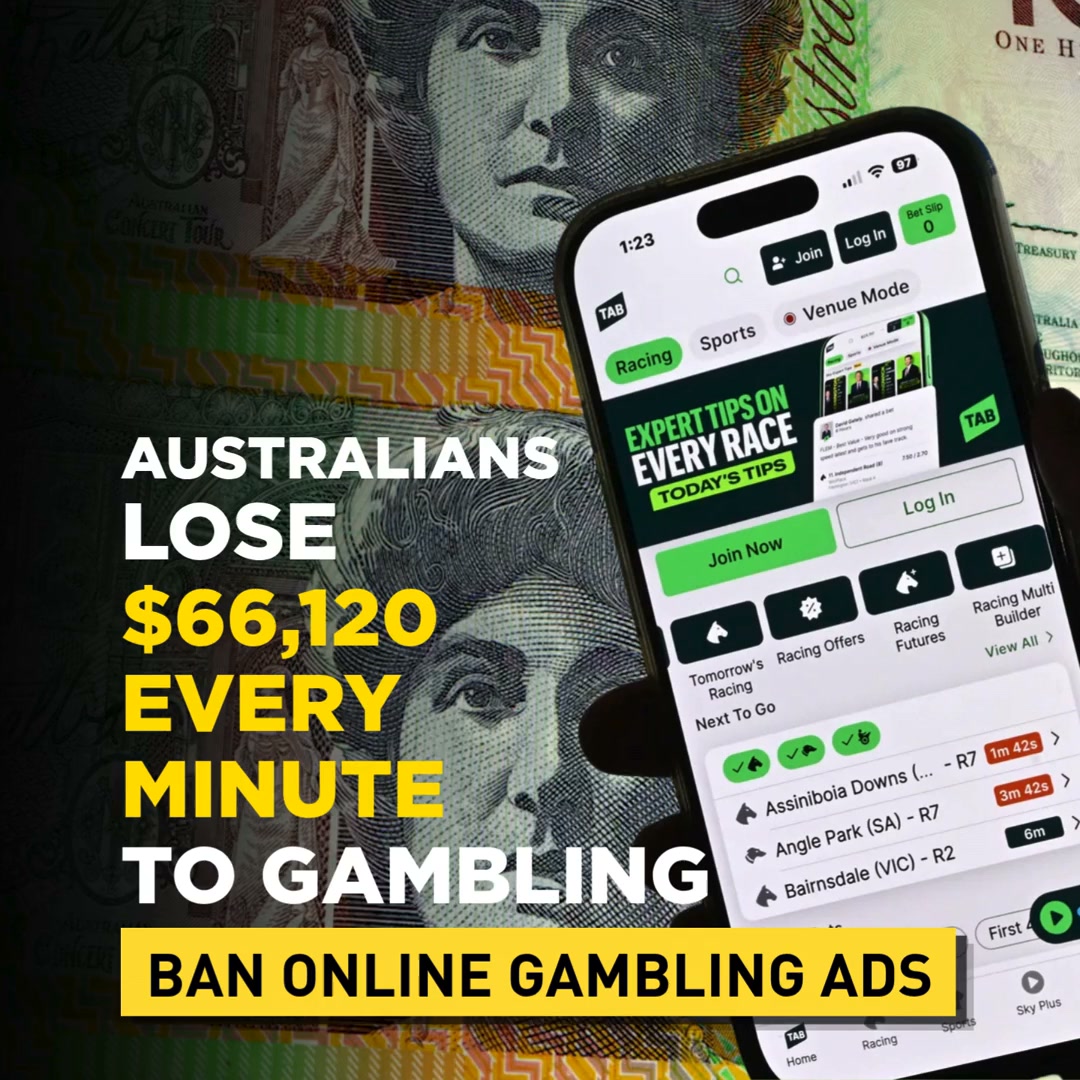 Ban gambling ads now