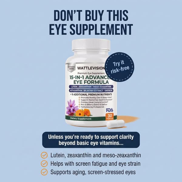 Don't buy this eye supplement