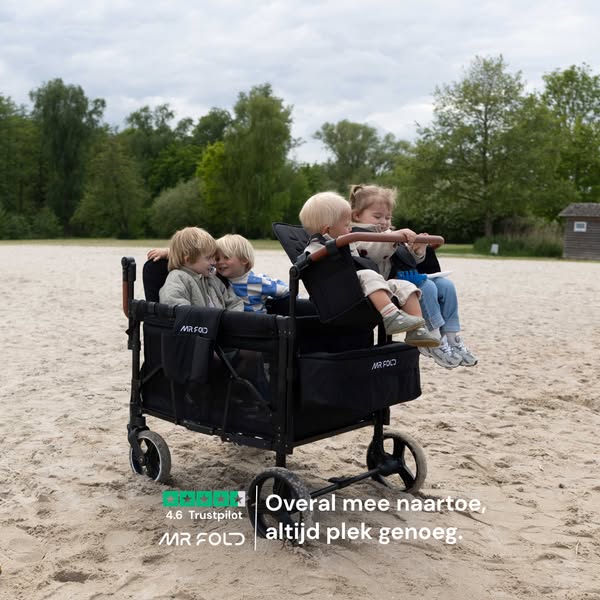 De kinderkar die alles aankan