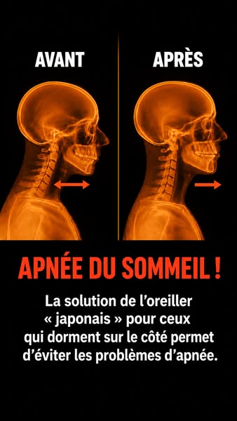 Un soutien pensé pour la position de la nuque