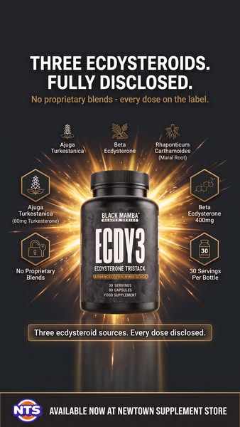 Three Ecdysteroids. Fully Disclosed.